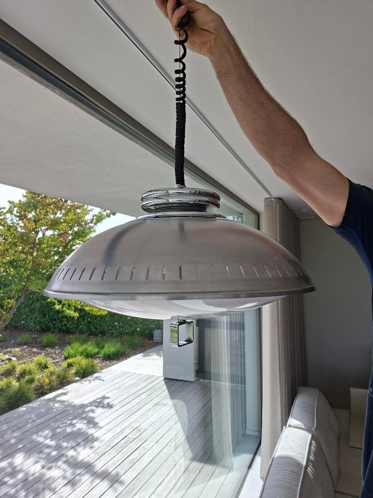 Retro hanglamp, Ophalen, Huis en Inrichting