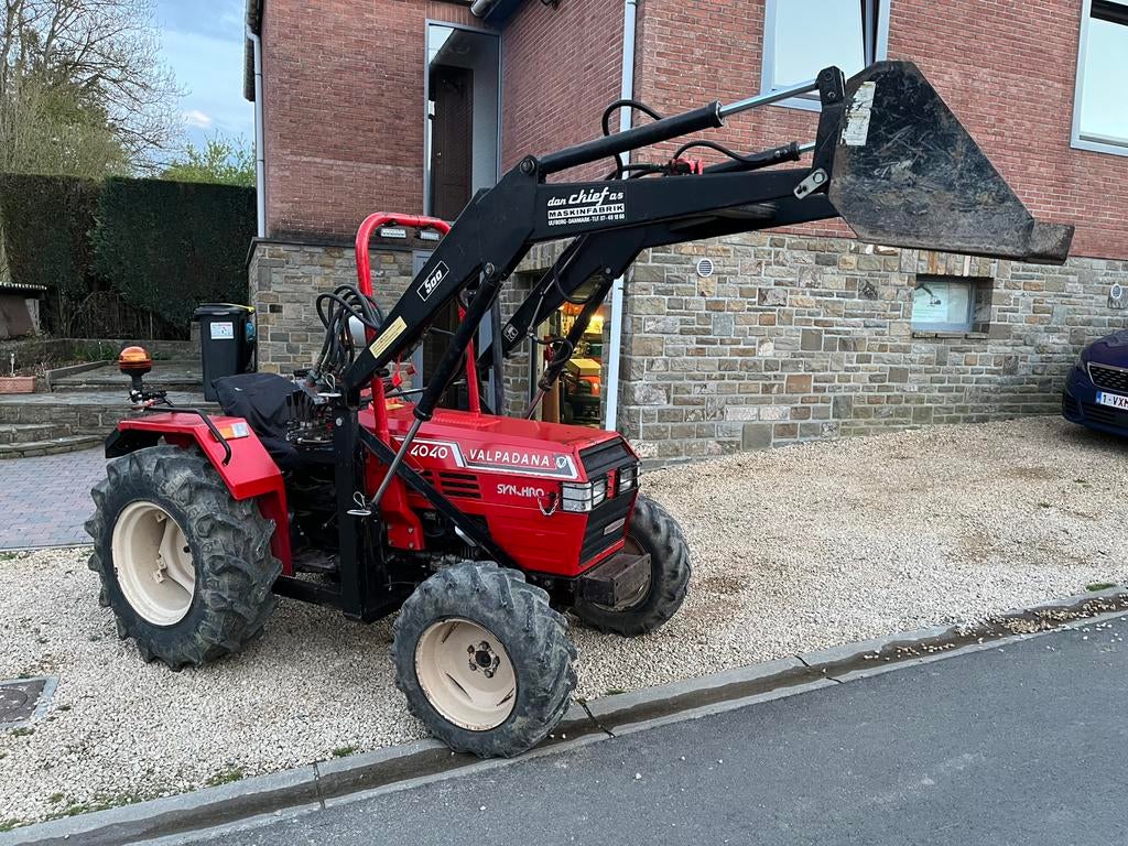 Tracteur horticole Valpadana synchro 45 avec chargeur, Autres marques, Jusqu'à 2500, Jusqu'à 80 ch, Enlèvement