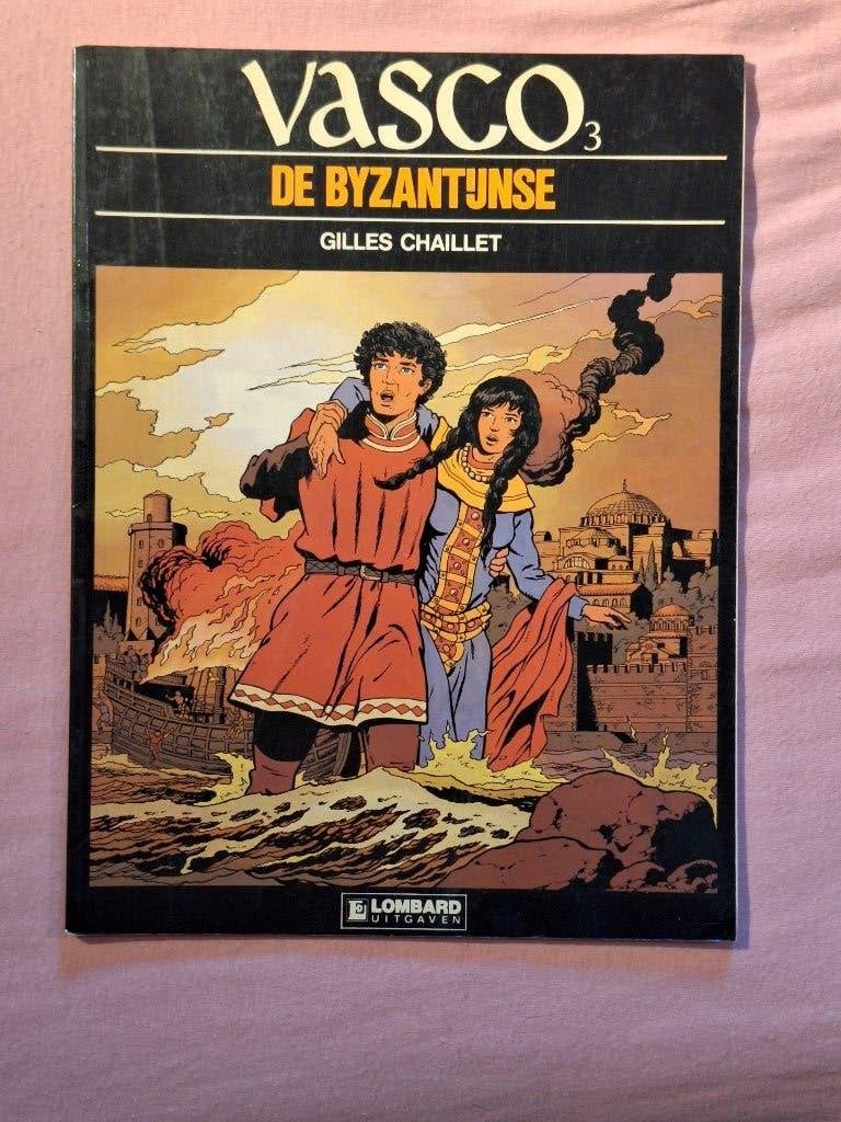 Vasco 3: de Byzantijnse, Eén stripboek, Ophalen of Verzenden, Zo goed als nieuw
