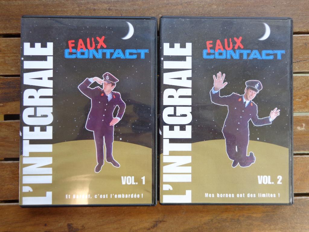 )))  Faux Contact   //  Vol 1 et 2  //  Manu Thoreau  (((, Cd's en Dvd's, Dvd's | Tv en Series, Zo goed als nieuw, Komedie, Alle leeftijden