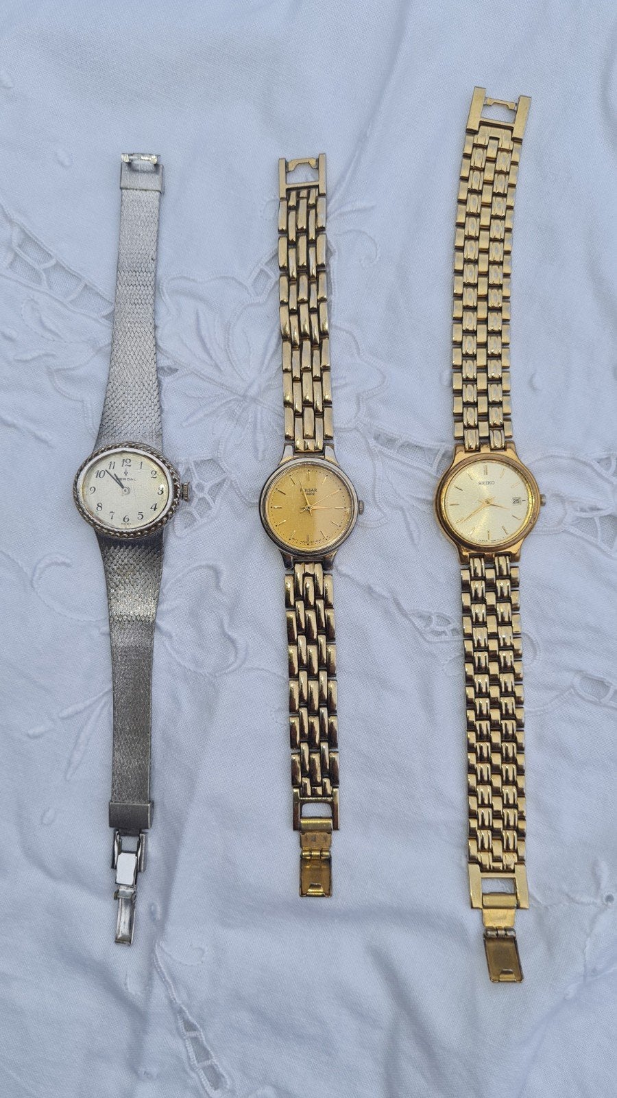 3 montres pour femmes Verdal/ Seiko/ Pulsar, Enlèvement ou Envoi, Seiko