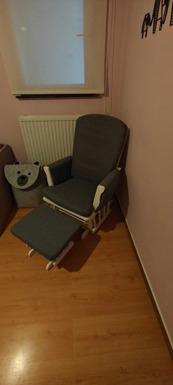 Quax schommelstoel, Kinderen en Baby's, Grijs, Ophalen, Gebruikt