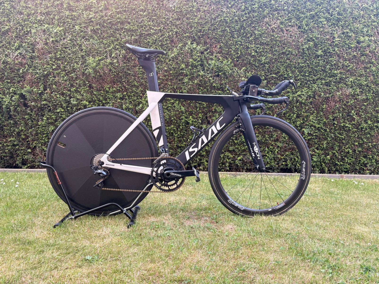 Tijdritfiets Isaac Muon, Fietsen en Brommers, Fietsen | Racefietsen, 28 inch, Gebruikt, Carbon, Meer dan 20 versnellingen