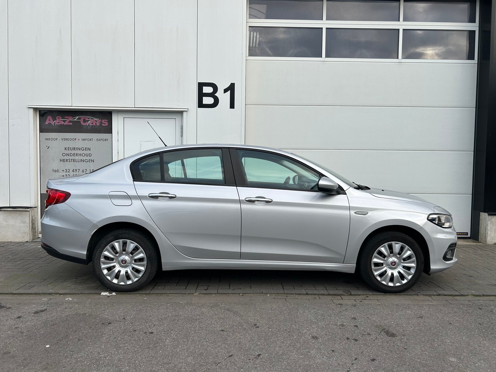 Fiat Tipo 1.4i / Airco / Navi / Bluetooth / Parkeersensoren, Autos, Fiat, Argent ou Gris, Achat, Euro 6, Entreprise