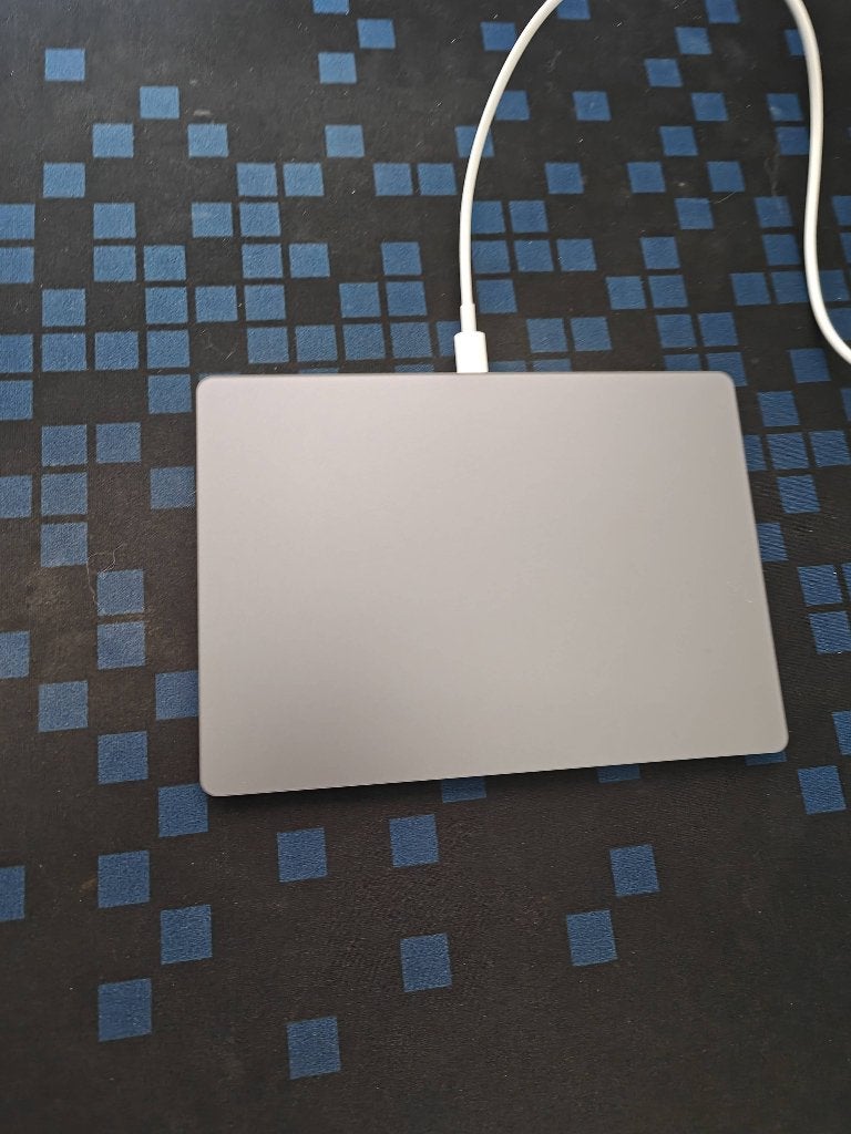 Apple magic trackpad zwart, Computers en Software, Ophalen, Gebruikt, Draadloos, Apple