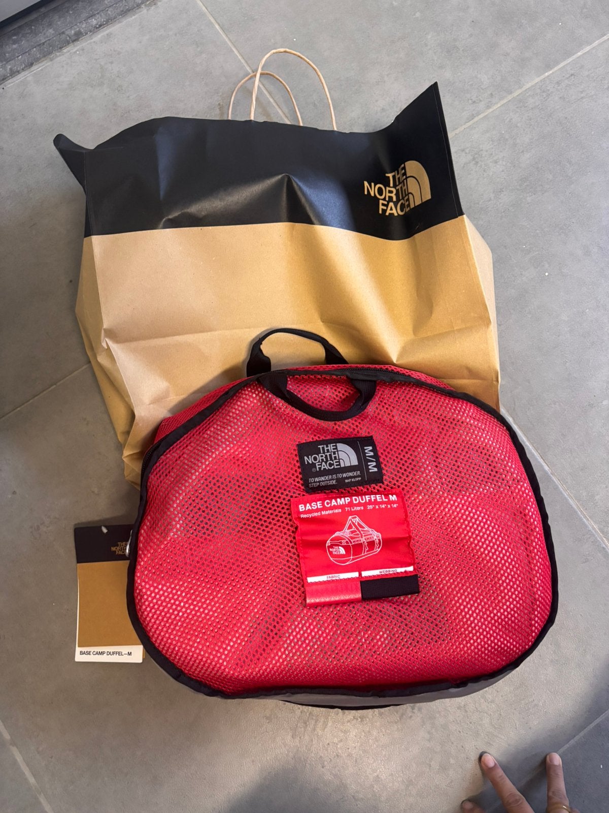 North Face Duffel Bag M, Ophalen of Verzenden, Nieuw
