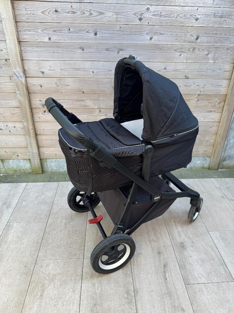 Thule Sleek kinderwagen, Zo goed als nieuw, Verstelbare duwstang, Maxi-Cosi, Ophalen