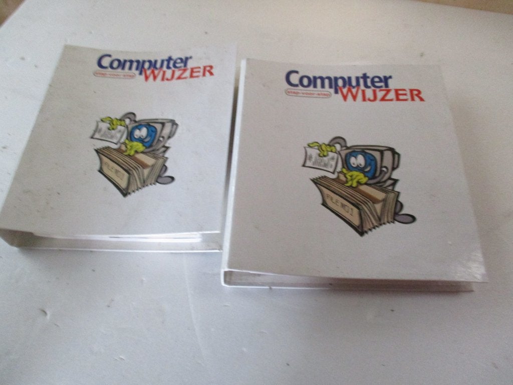 COMPUTERWIJZER DEEL I EN II, Livres, Conseil, Aide & Formation, Enlèvement ou Envoi, Comme neuf