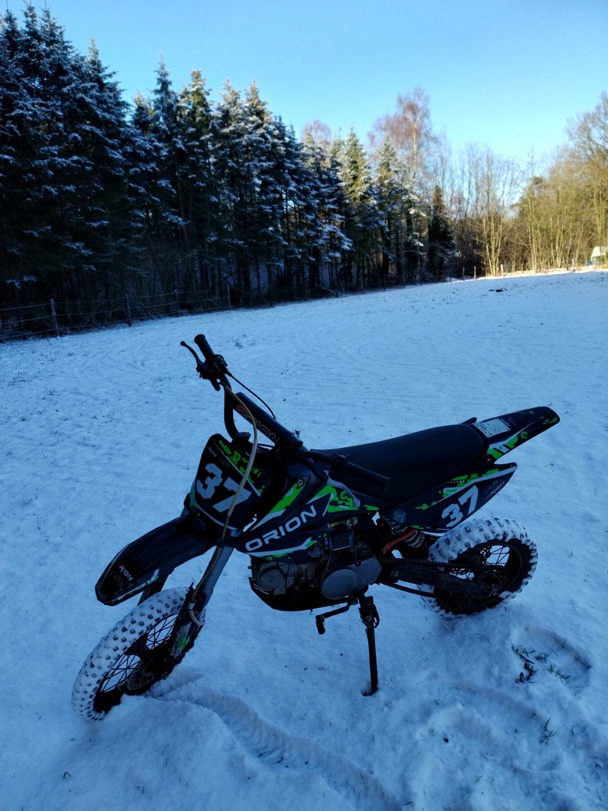crossmotor, Ophalen