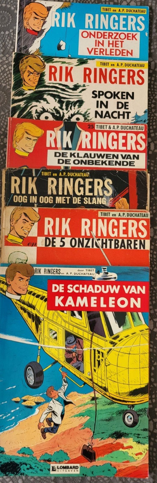 Lot van 18 Rik RINGERS Strips, Boeken, Stripverhalen, Ophalen
