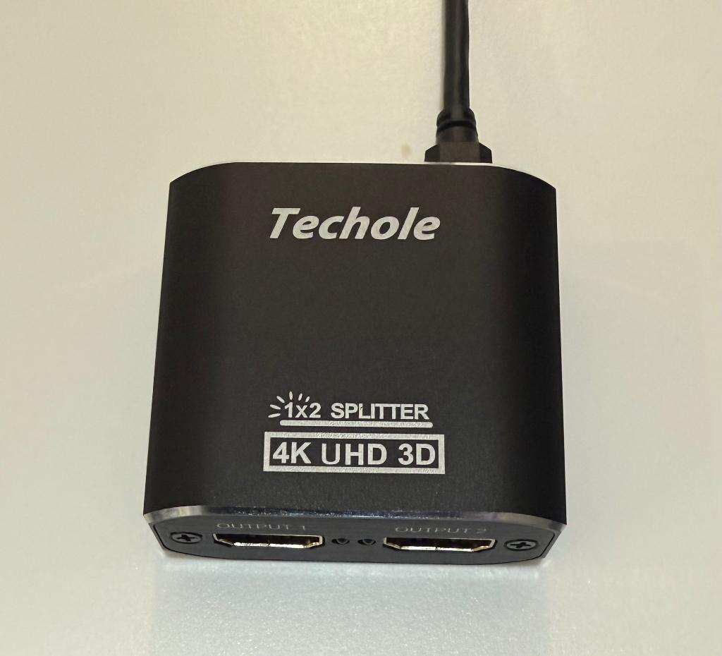 Splitter HDM1 4K UHD 3D double sortie., Ophalen of Verzenden, Nieuw, HDMI-kabel