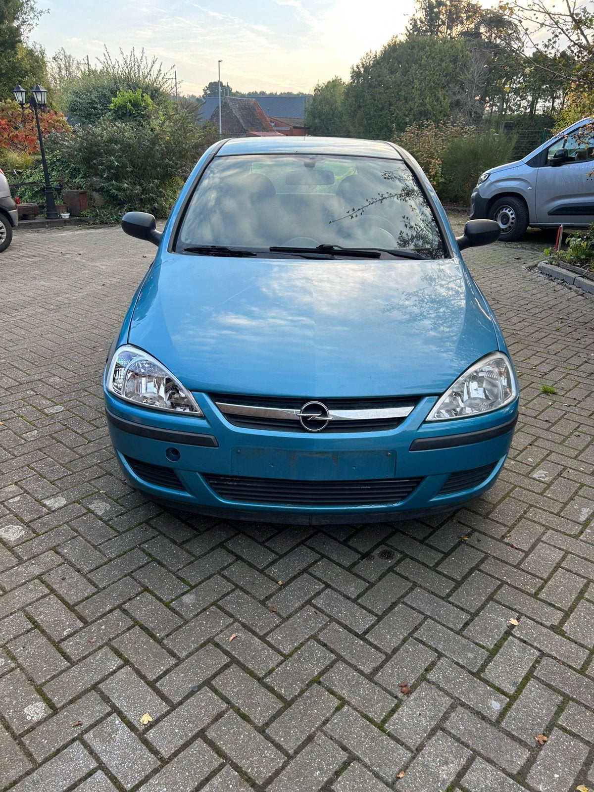 Opel corsa, Zwart, 4 cilinders, Blauw, Bedrijf