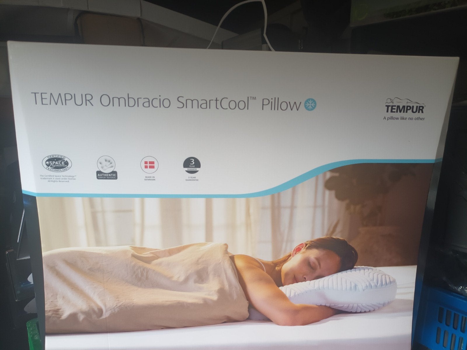 Coussin Tempur Sonata et Ombracio SmartCool, Maison & Meubles, Enlèvement ou Envoi, Oreiller