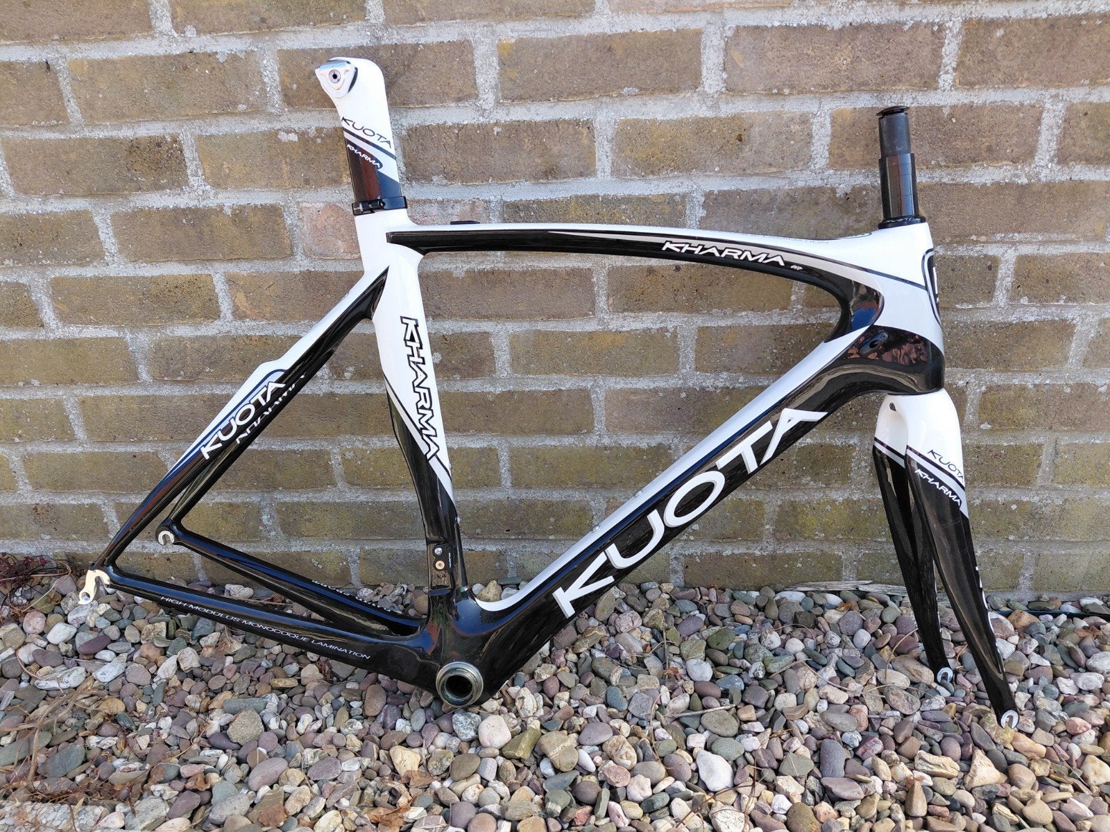 Full carbon Kuota Kharma evo racefietsframe in TOPSTAAT., Ophalen, Frame, Zo goed als nieuw, Kuota