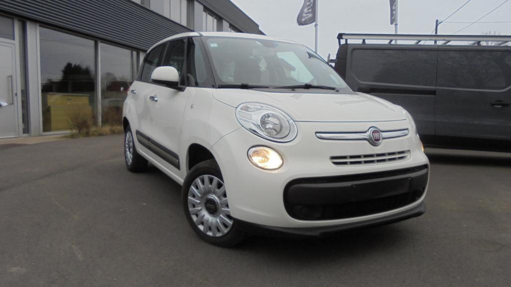 FIAT 500L 1.0i LICHTE VRACHT - ARICO - CRUISE - GARANTIE, Auto's, Fiat, Voorwielaandrijving, Stof, CNG (Aardgas), Wit