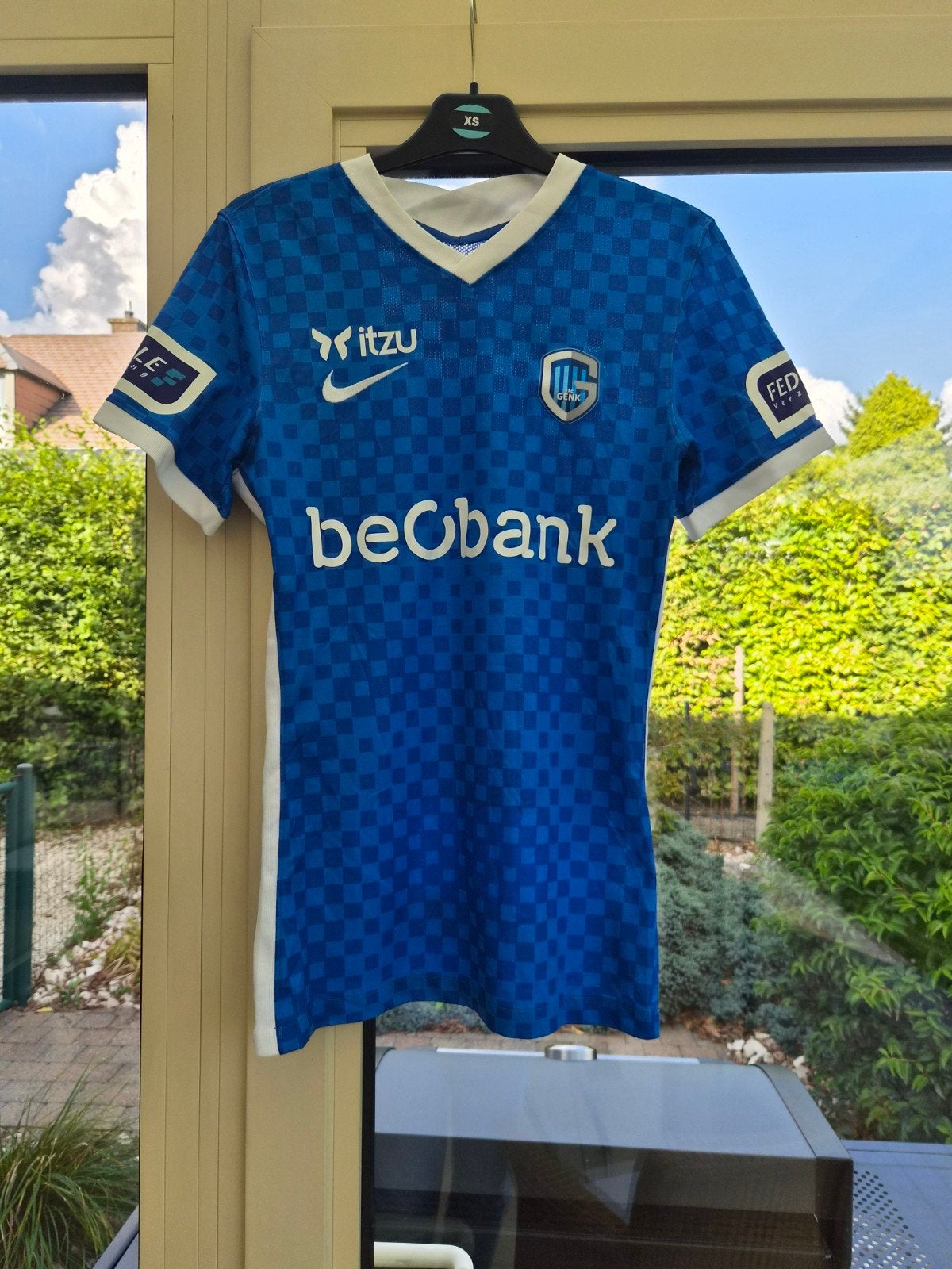 krc genk shirt, Maat S, Ophalen of Verzenden, Zo goed als nieuw, Shirt