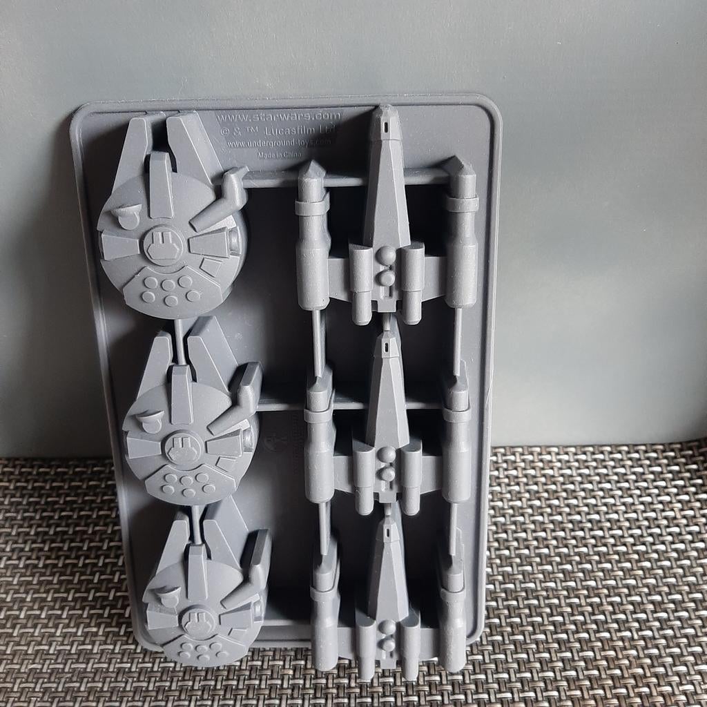 Starwars siliconen mal, Bakvorm