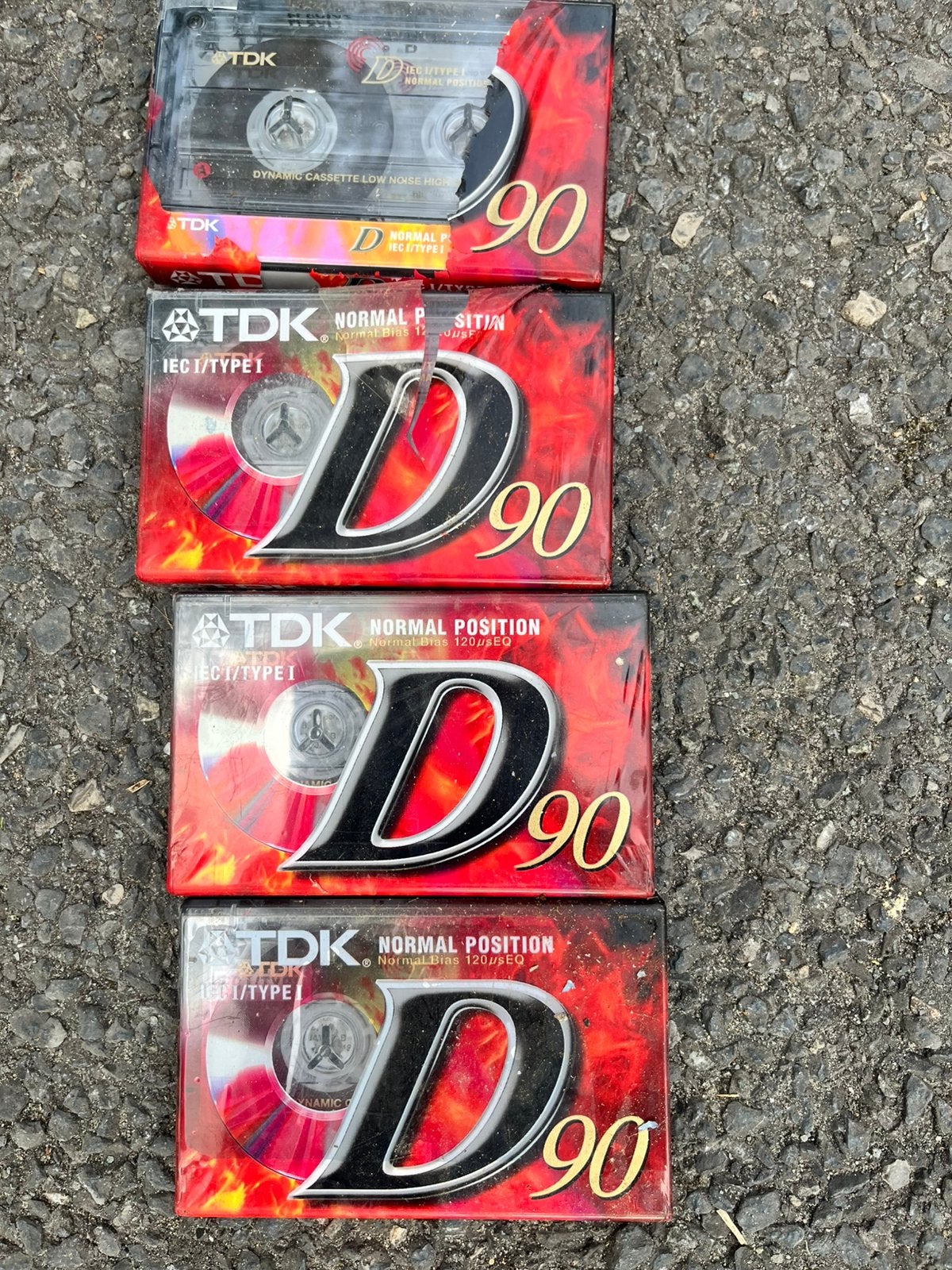 Oude cassettes ongebruikt, Ophalen, Nieuw in verpakking, Onbespeeld