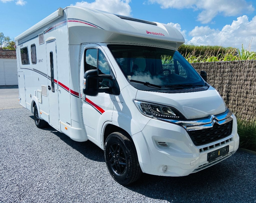 Dethleffs Trend T7057 / Zeer proper / 1 jaar garantie, Caravanes & Camping, Camping-cars, Réfrigérateur, Jusqu'à 5, Boîte manuelle