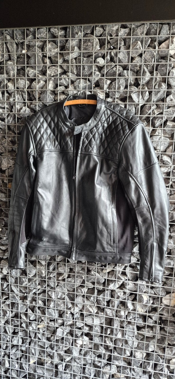 Lederen motor jas, Ophalen, Jas | leer