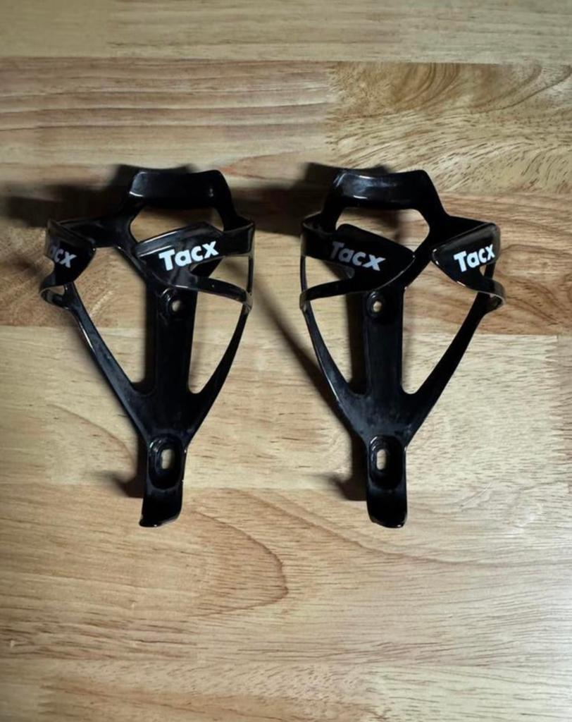 Carbon drinkbushouders tacx, Ophalen, Zo goed als nieuw, Carbon