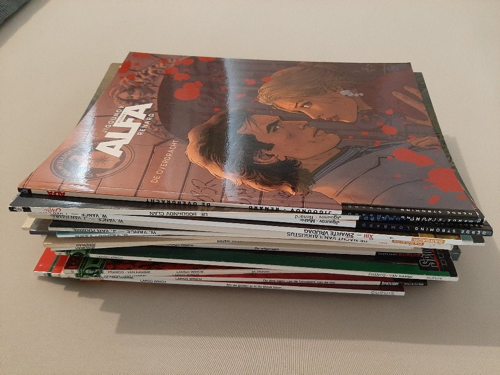 Groot Pakket Strips Alfa te koop / Los te koop, Ophalen of Verzenden