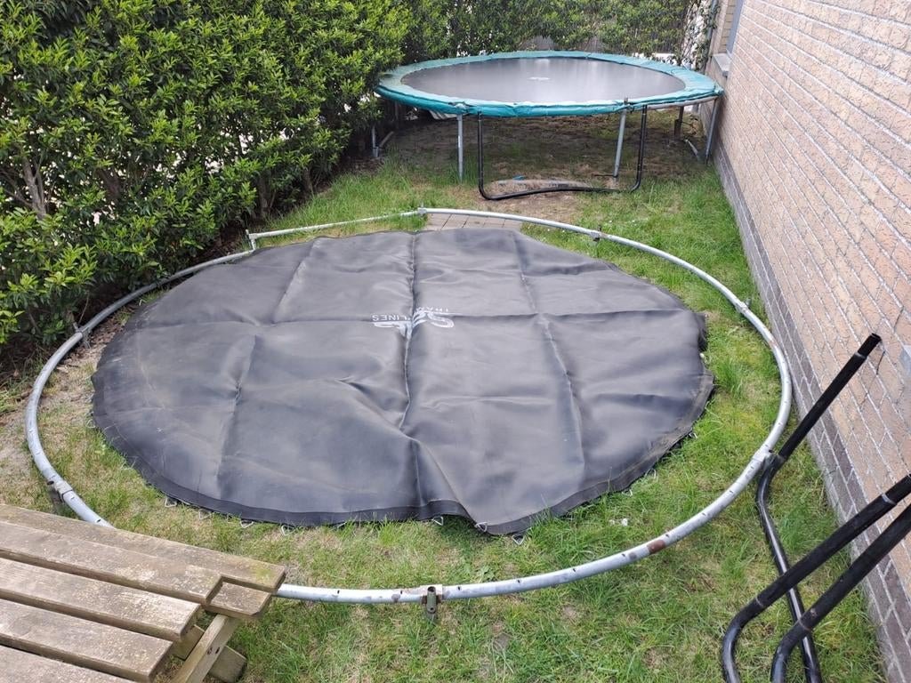 Trampoline, Ophalen