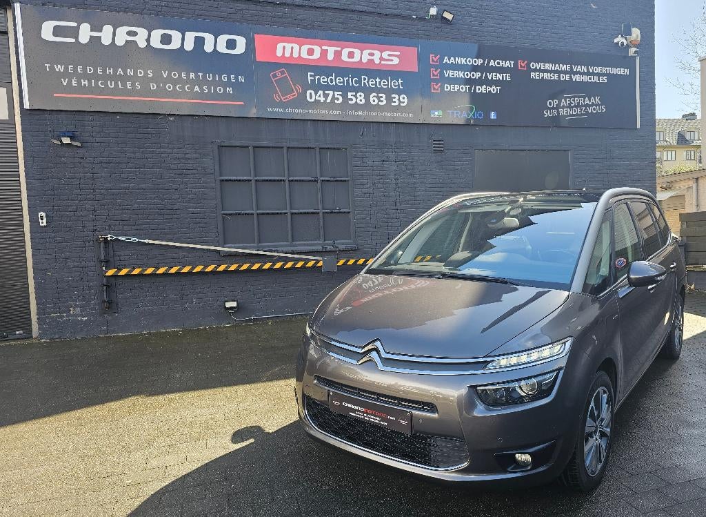 Citroen Grand C4 Exclusive 1,6 Hdi B-Auto T-Pano, Argent ou Gris, Achat, https://public.car-pass.be/vhr/7b167d94-4e22-4abb-a3b7-6793bb1f6f2d