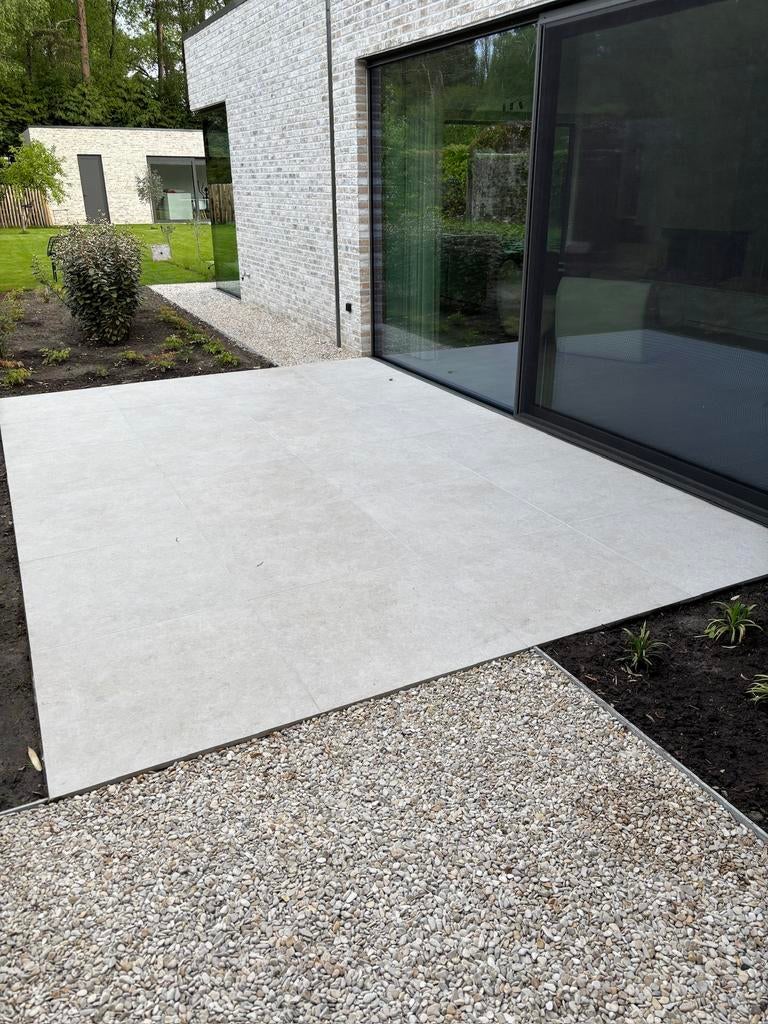 Nieuwe keramische terrastegel 80/80 16m2, 40% korting, Jardin & Terrasse, Pavé & Dalles, Neuf, Tuiles de terrasse, Céramique, 10 m²² ou plus