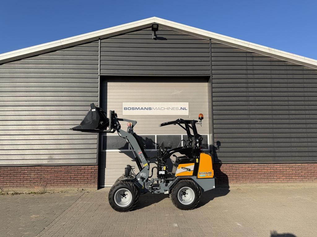 Giant G1500 L HD X-TRA minishovel / kniklader NIEUW, Tobroco, Info@tobroco.nl, Sprendlingenstraat 57
5061 KM  Oisterwijk, NL, Wiellader of Shovel
