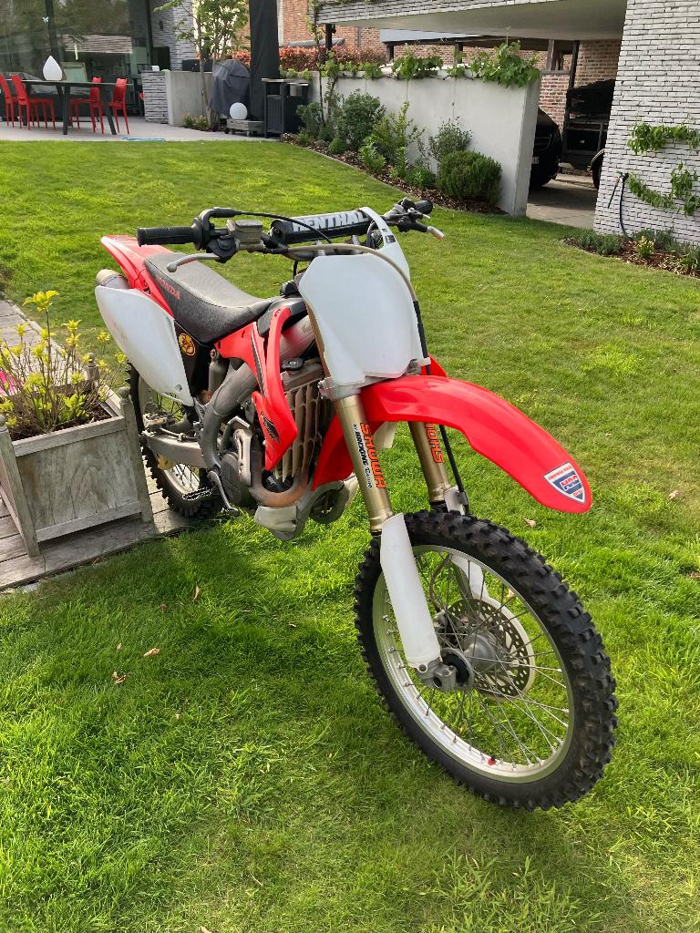 Honda crossmotor CRF450R, Fietsen en Brommers, Honda, Gebruikt, Ophalen, 450 cc
