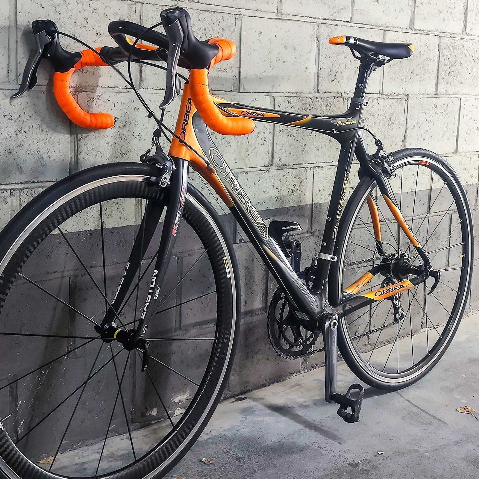 Full Carbon Orbea Race Bike Competition 10 Speed, Autres marques, Frein sur jante, Comme neuf, Enlèvement