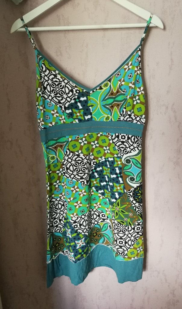 Zomerjurk Passerella,maat 42, Kleding | Dames, Meerkleurig, Maat 42/44 (L), Ophalen of Verzenden, Zo goed als nieuw