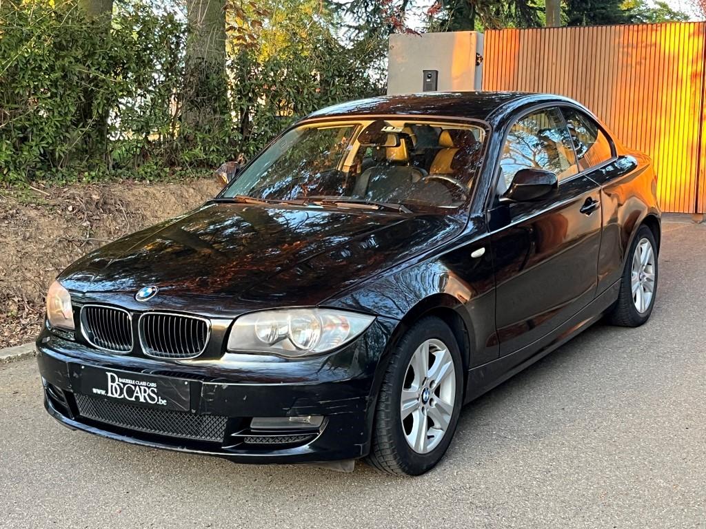 BMW 1 Serie 118 Coupé Voor Export Sportzetels-Leer M-Stuur-, Autos, Euro 5, Achat, Entreprise, 2 portes