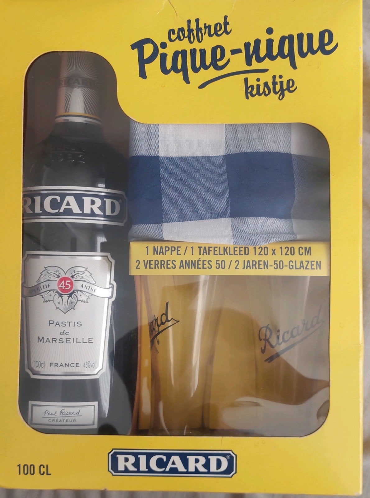 coffret pique-nique ricard, Collections, Marques & Objets publicitaires, Enlèvement ou Envoi