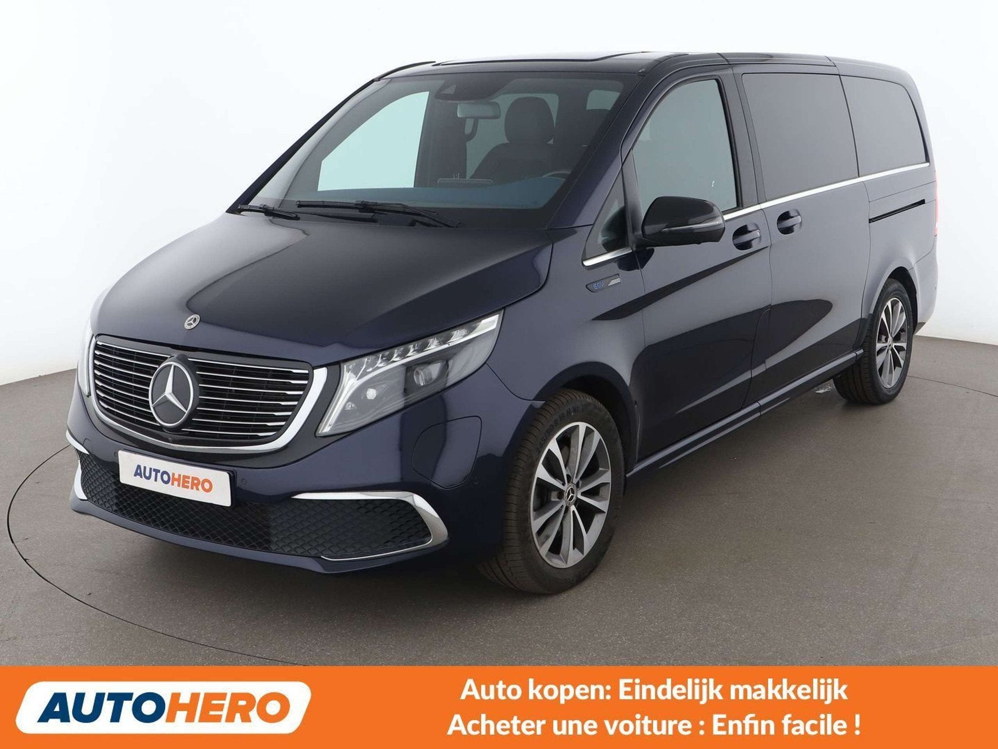 Mercedes-Benz EQV 300 300 lang (automatique), Autos, Cuir, Achat, 4 portes, https://public.car-pass.be/vhr/ff38a7a7-2ff4-4615-8666-eb8814950a99
