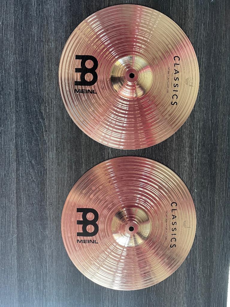 Meinl classic hihats 14’, Ophalen, Zo goed als nieuw, Overige merken