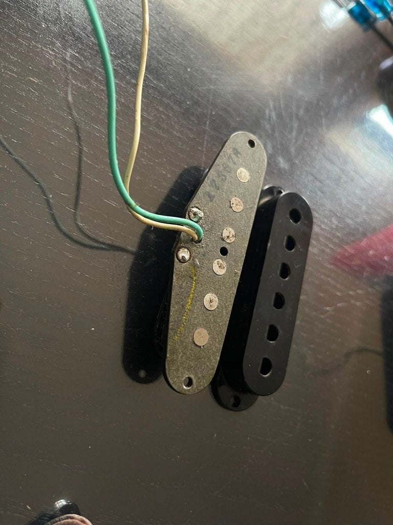 1978 Vintage Fender USA Stratocaster Pickup Gray, Muziek en Instrumenten, Ophalen of Verzenden, Gebruikt