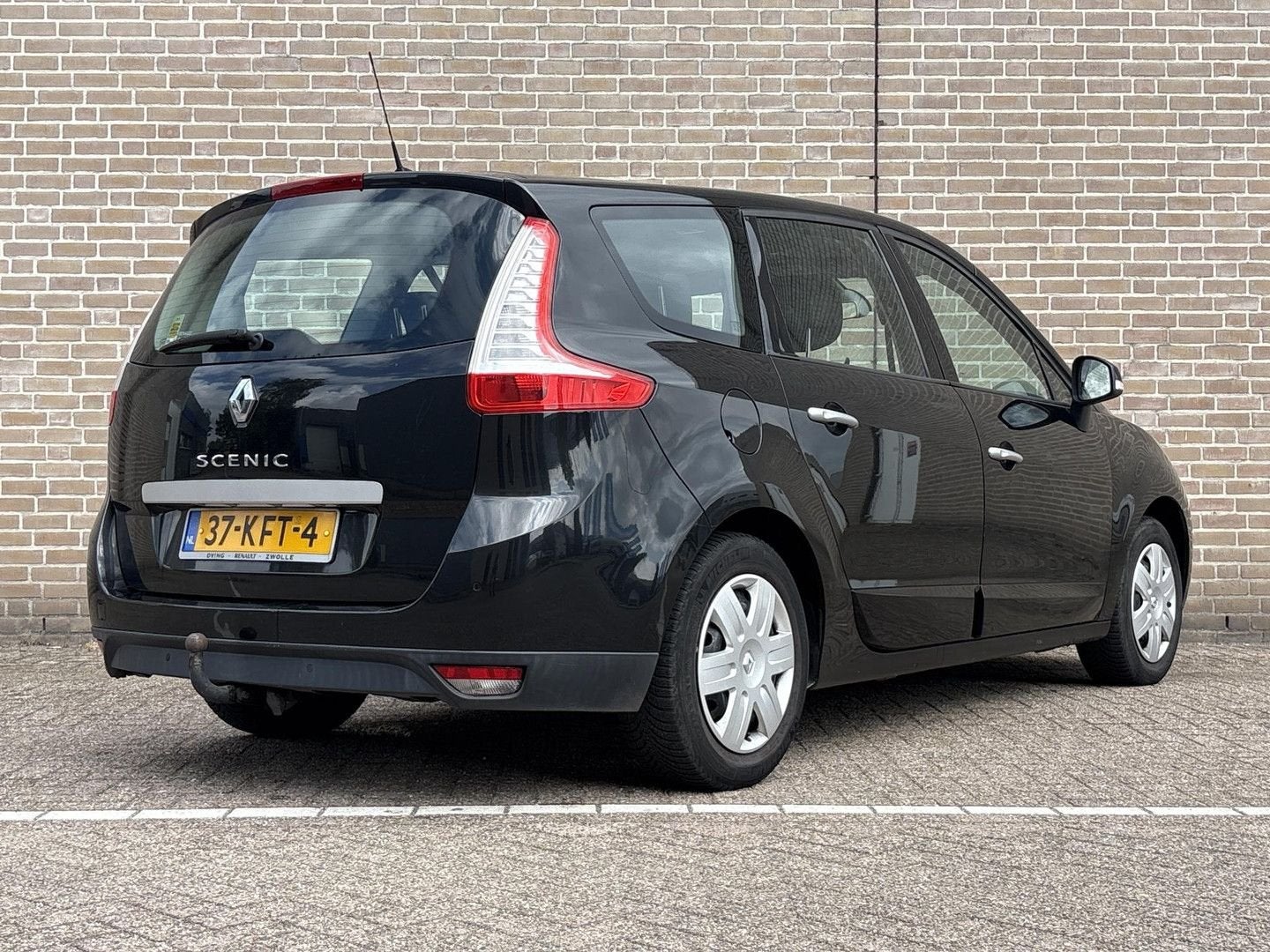 Renault Grand Scenic 1.4 TCe Dynamique | Climate | Cruise |, Auto's, Renault, Monovolume, Zwart, Zwart, Bedrijf