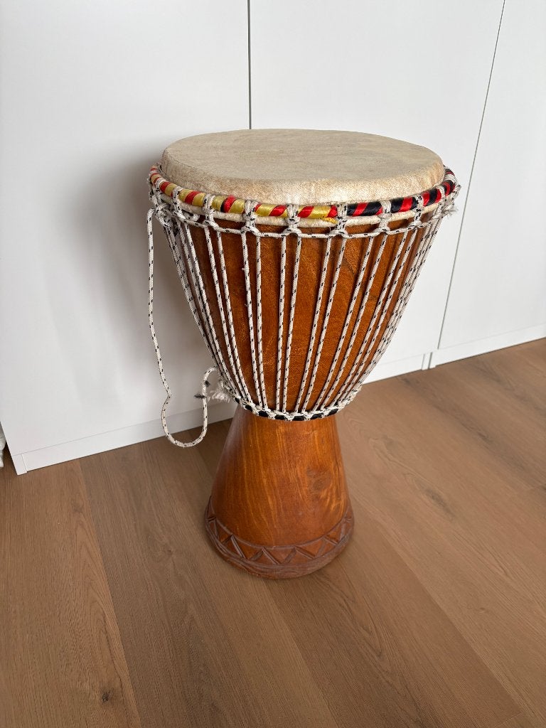 Djembe, Muziek en Instrumenten, Percussie, Ophalen, Zo goed als nieuw, Trommel