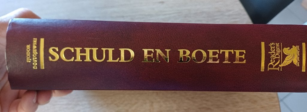 Leesboek schuld en boete, Ophalen, Zo goed als nieuw