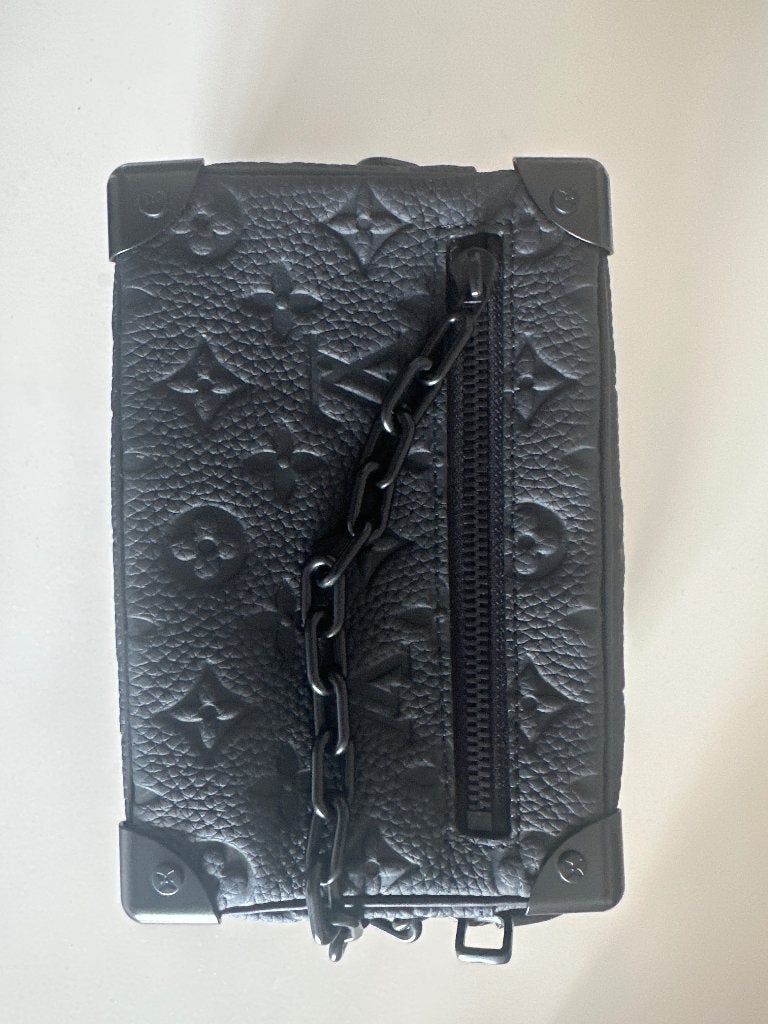 Sacoche LV trunk noir, Bijoux, Sacs & Beauté, Sacs | Sacs à bandoulière, Autres marques, Cuir, Enlèvement ou Envoi, Comme neuf