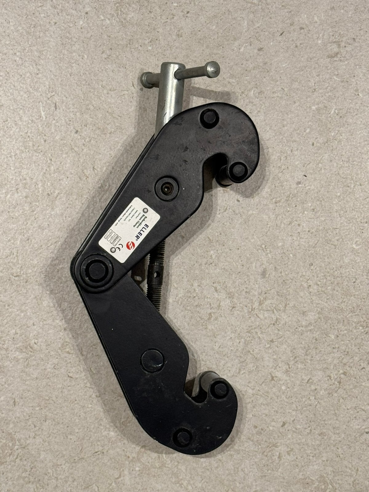 ELLER Beam Clamp - professionele balkklem, Enlèvement