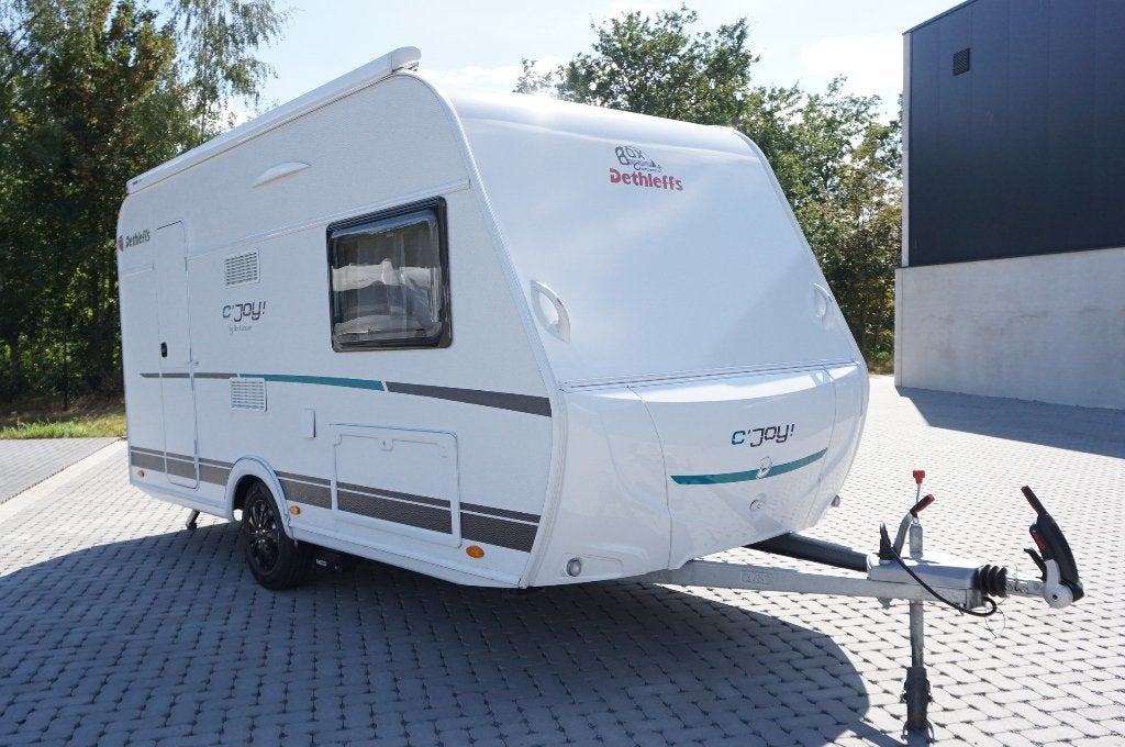 Mooie 4pers.Dethleffs met mover, dakluifel, 2p bed, MTM 1360, Caravans en Kamperen, Caravans, Mover, Bedrijf, Treinzit, Dethleffs