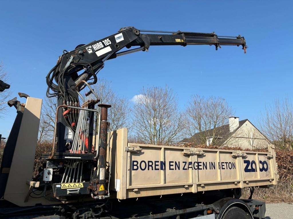 Container met kraan, Auto's, Bedrijf, Te koop
