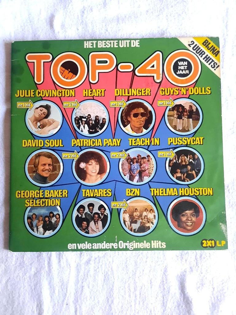 Het Beste uit de Top 40 van het jaar 1977, 12 pouces, Double LP, Enlèvement, Utilisé