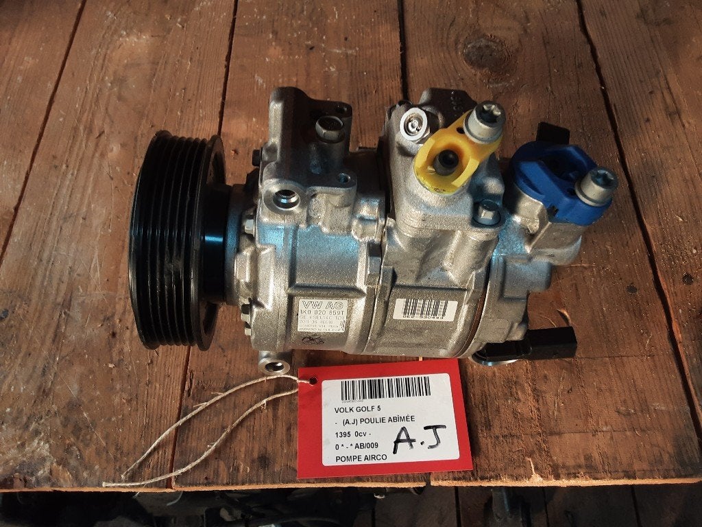 COMPRESSEUR CLIMATISATION Golf V (1K1) (1K0820859T), Volkswagen, Mevr. I. Hauben, Utilisé, Rue de l'Espoir 34 34
4030  GRIVEGNÉE, BE