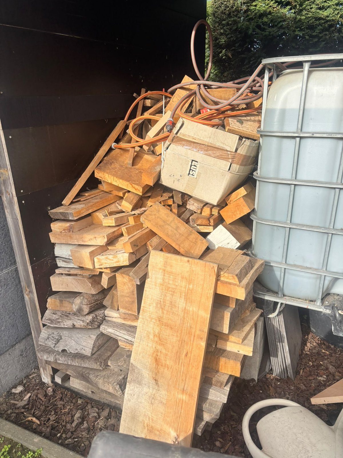 Masief brandhout, Tuin en Terras, Ophalen