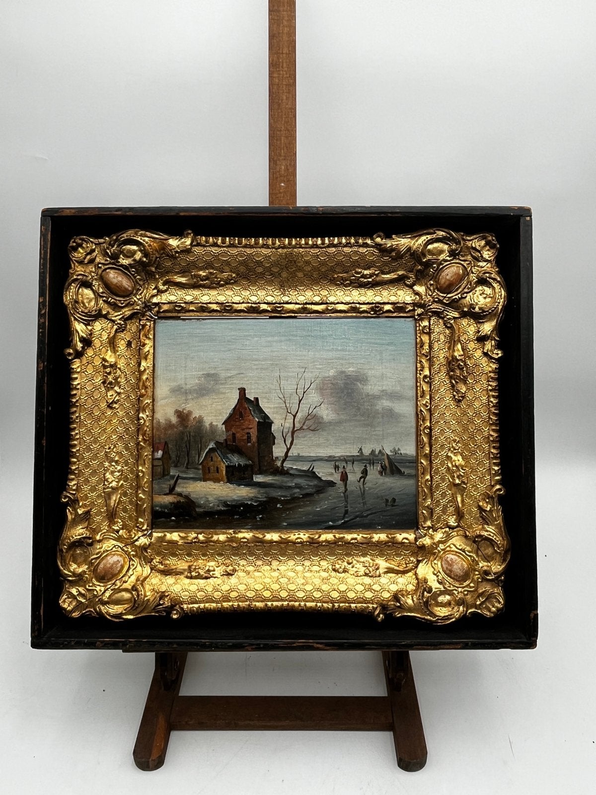Hollands winterlandschap ca 1880-1920, Ophalen