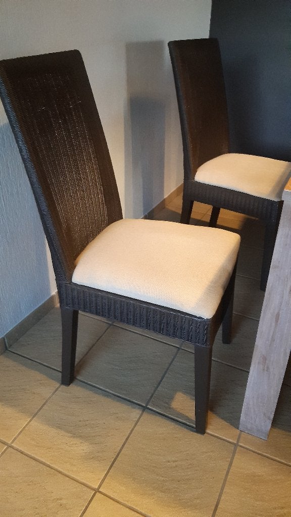 6 stoelen castle loom, Maison & Meubles, Chaises, Enlèvement, Cinq, Six Chaises ou plus, Loom, Comme neuf